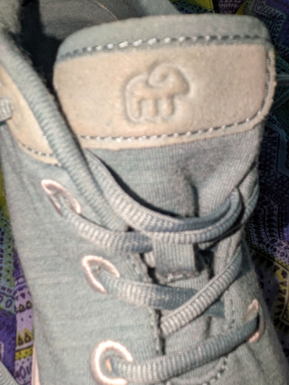 Merinos Women's Teal  Lace-Up Casual Sneakers. - Picture 7 of 8